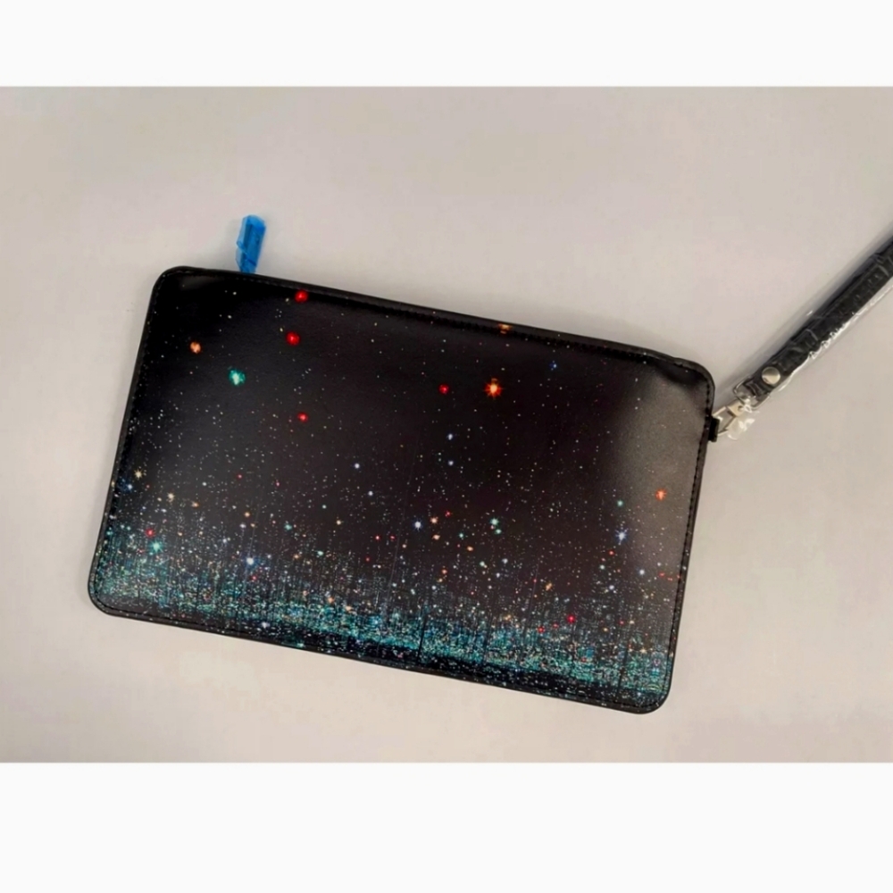 BNIB Yayoi Kusama Leather Infinity Clutch The Broad